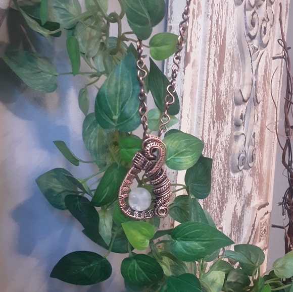 Handcrafted Cracked Quartz Necklace OOAK - Picture 12 of 13